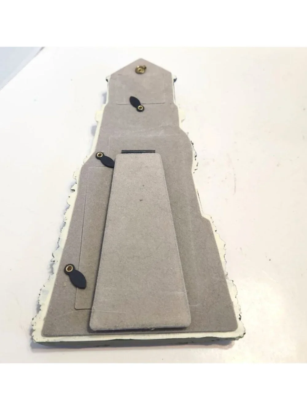 Figi Lighthouse-Themed 3-Photo Resin Frame With Easel Back Holds 2